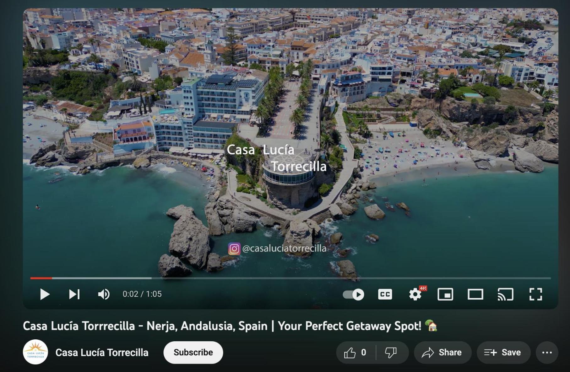 Casa Lucia Torrecilla Lägenhet Nerja Exteriör bild